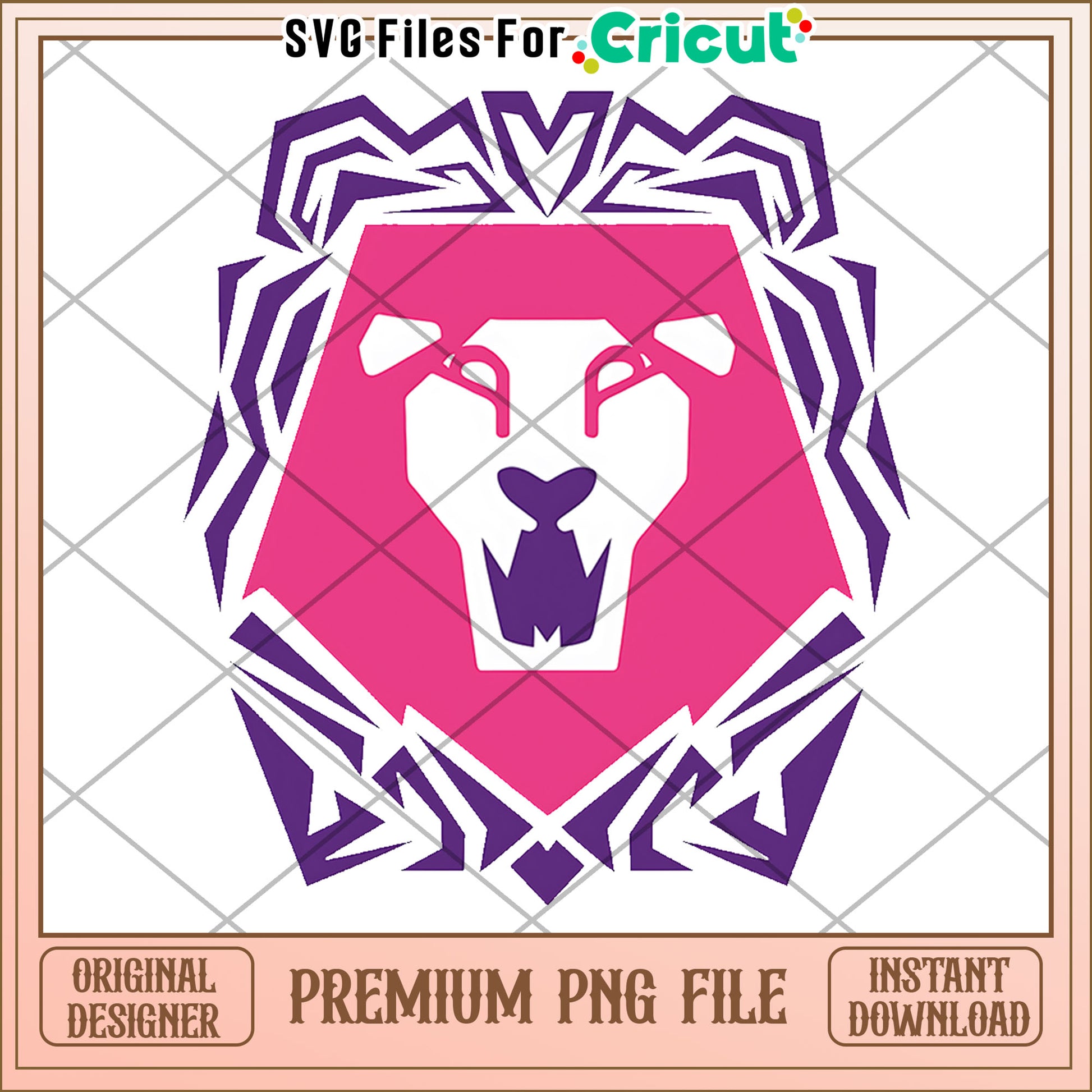 Saja boys pink lion logo png, kpop cartoon png, saja boys png