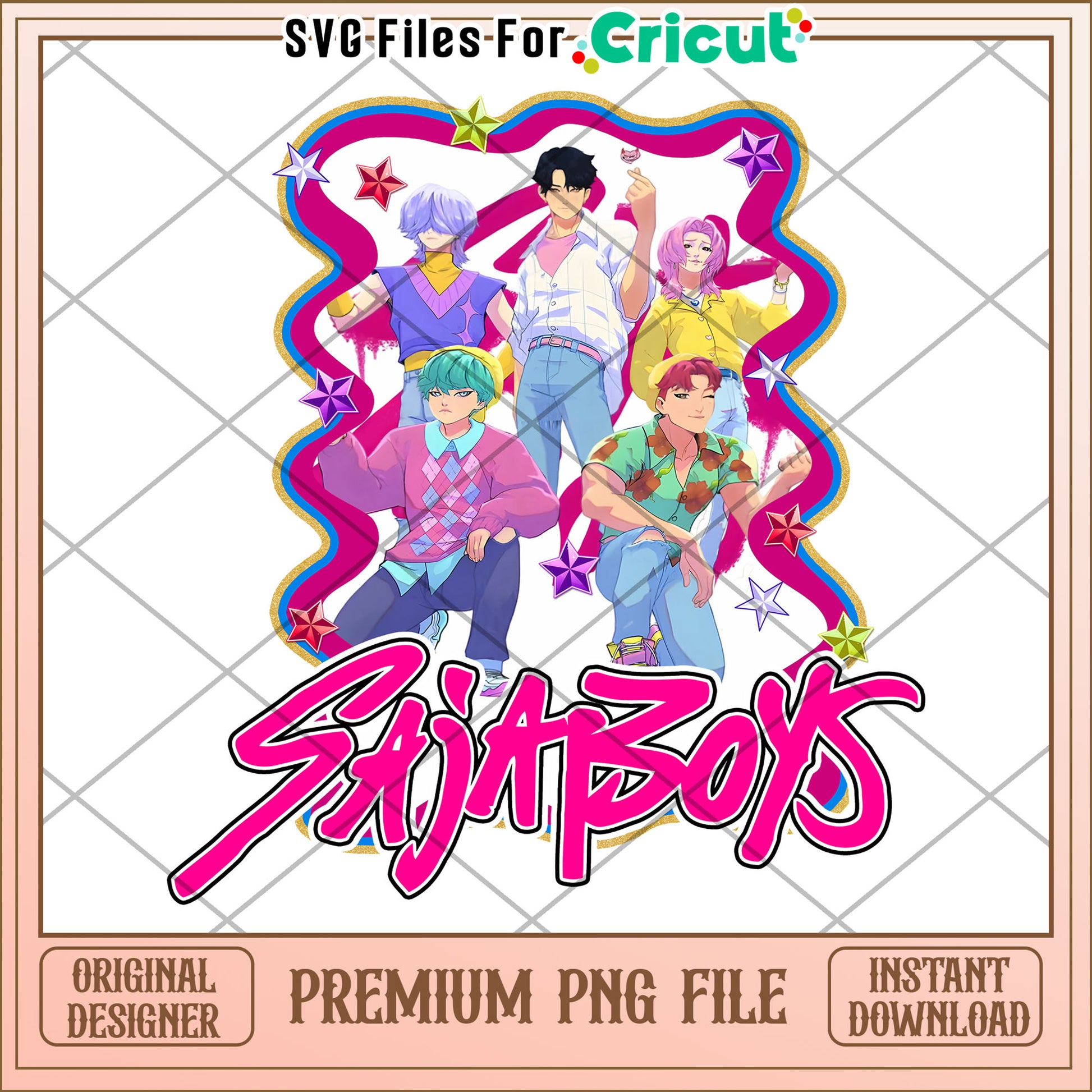 Saja boys png, kpop png, korean anime png