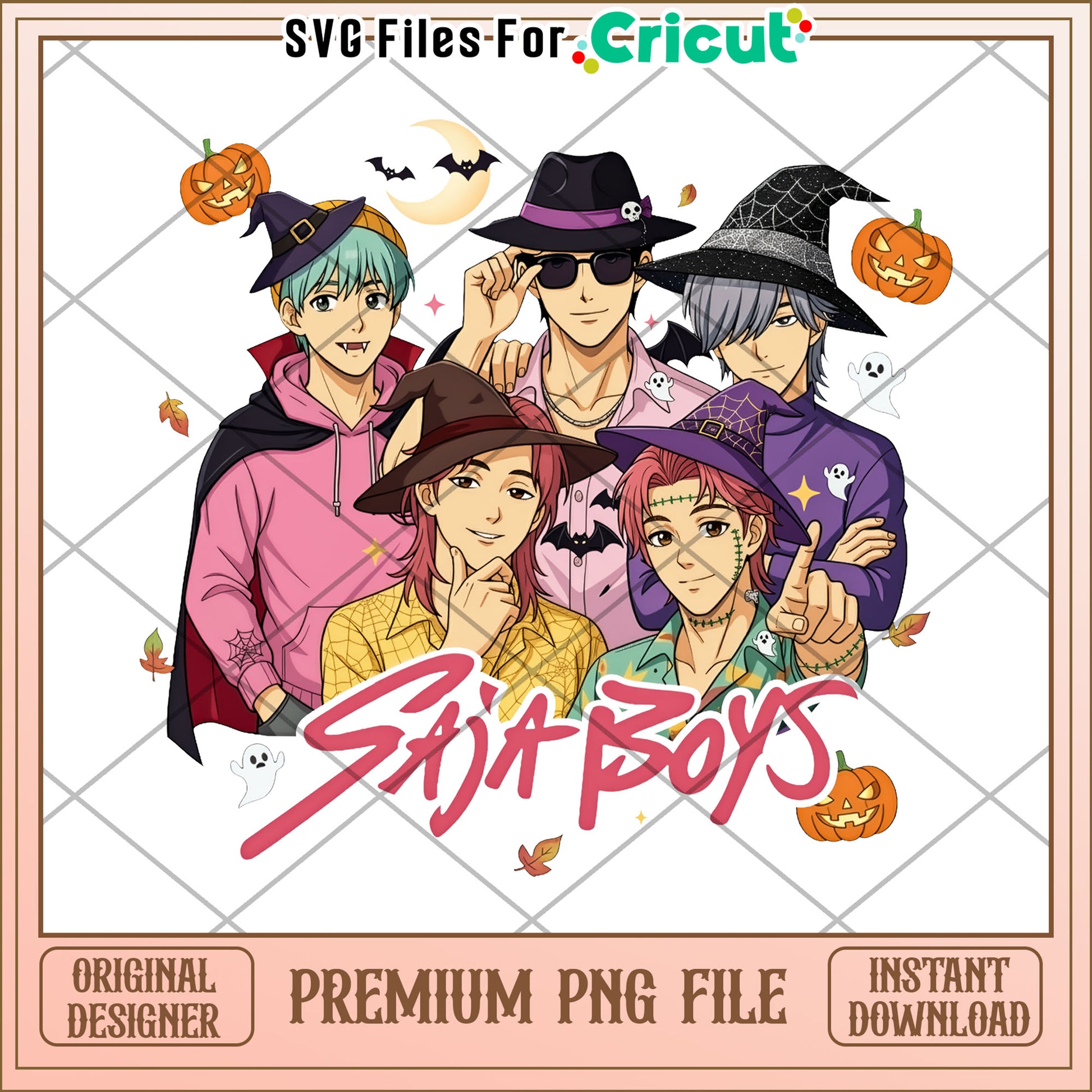 Saja boys witchy boys png, kpop cartoon png, halloween season png
