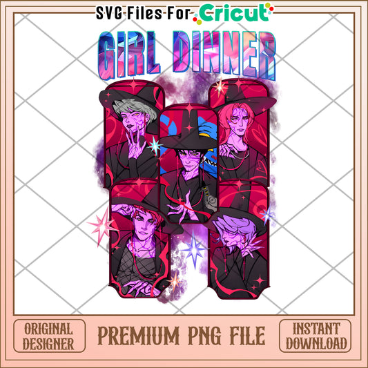 Saja girls demon png, kpop cartoon png, saja boys png