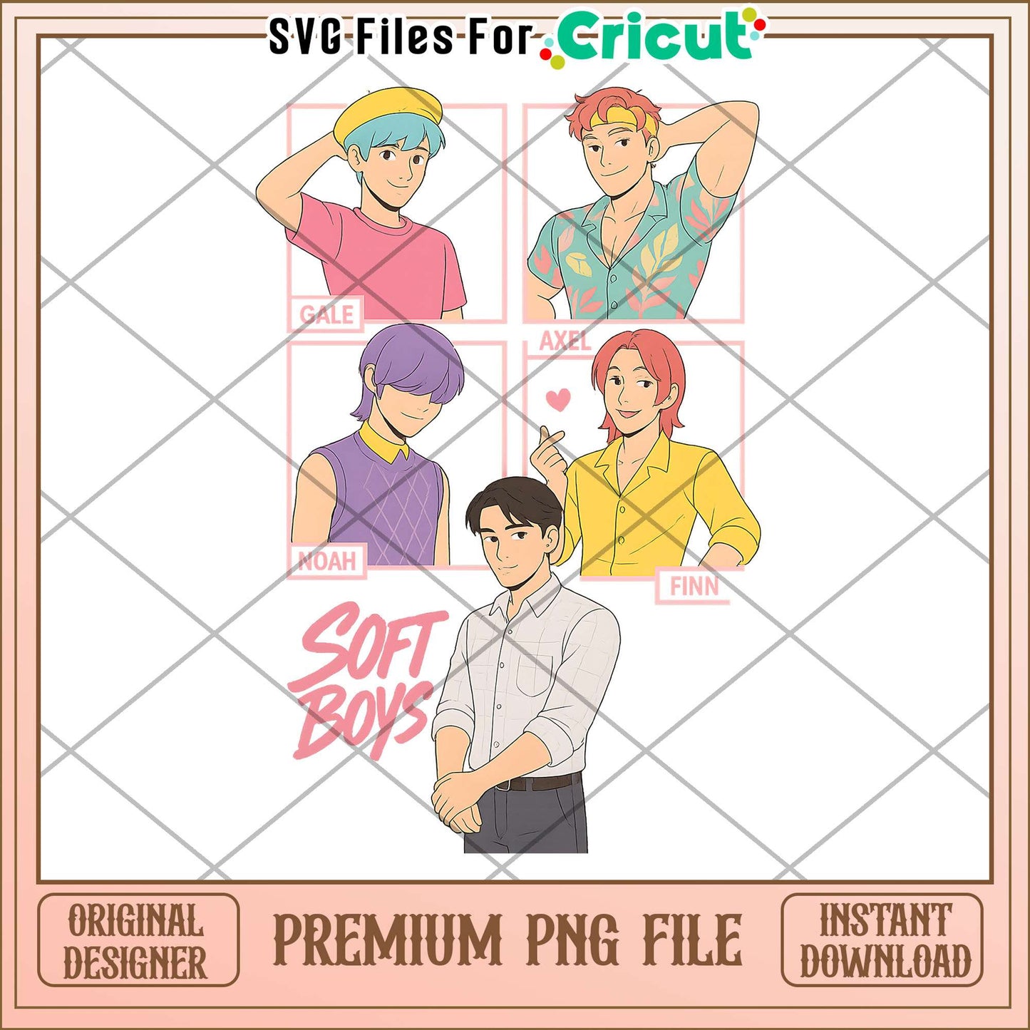 Saja soft boys png, saja boys band png, huntrix band png