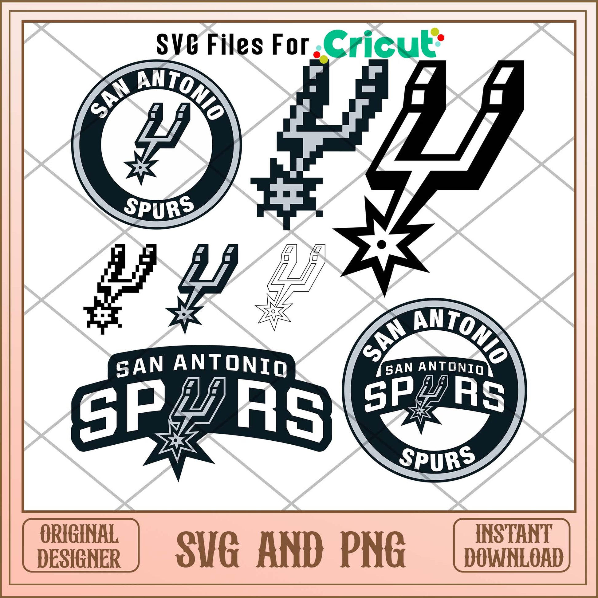 San Antonio Spurs svg, San Antonio Spurs svg bundle, NBA svg