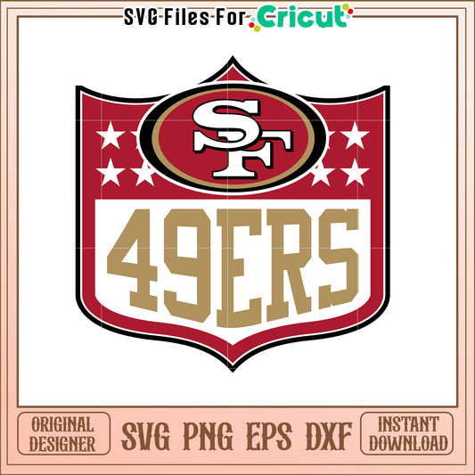 San Francisco 49ers SVG Logo Design