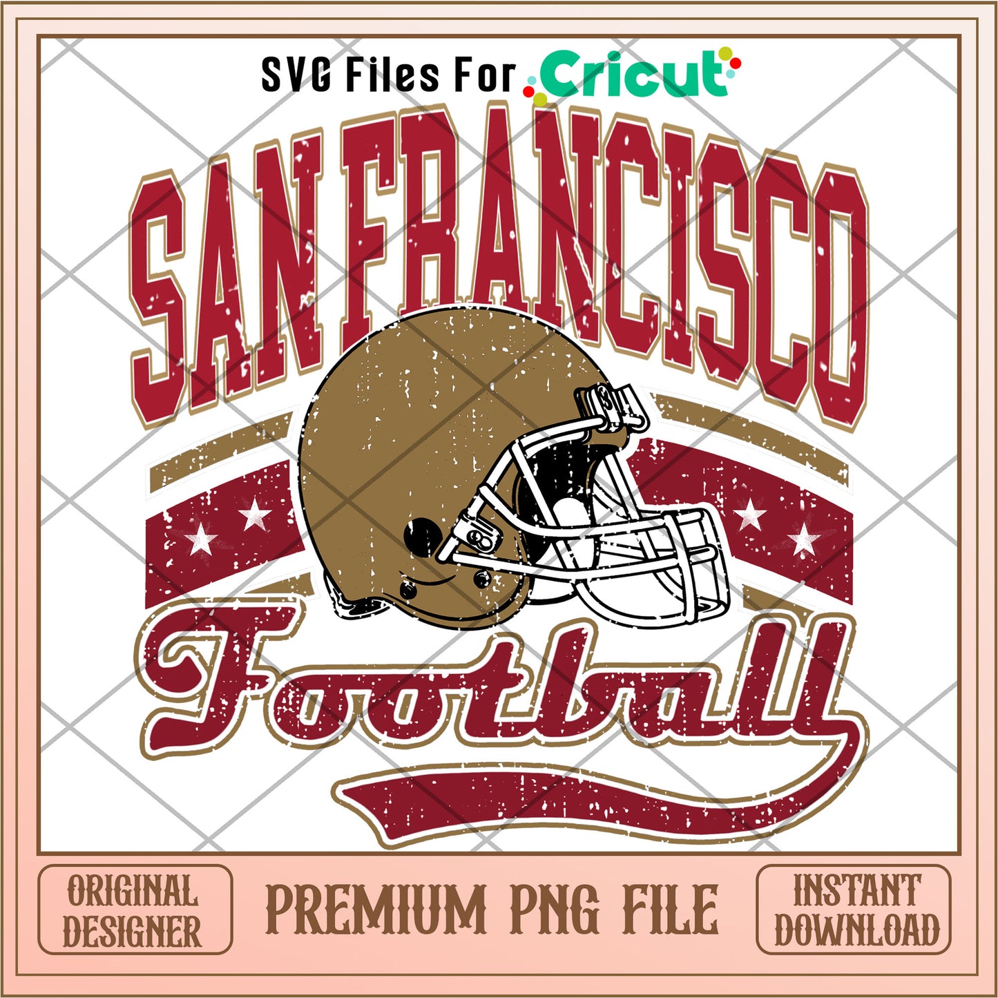San Francisco football helmet png, San Francisco 49ers png, NFL png