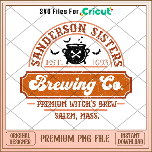 Sanderson Sisters Brewing Co png, Disney characters png, Digital Download
