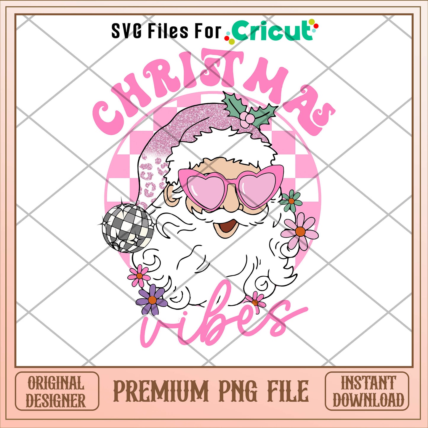 Santa claus christmas vibes png, santa claus png, christmas png