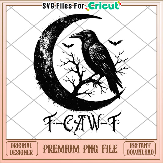 Scary black crow png, halloween vibes png, black crow png