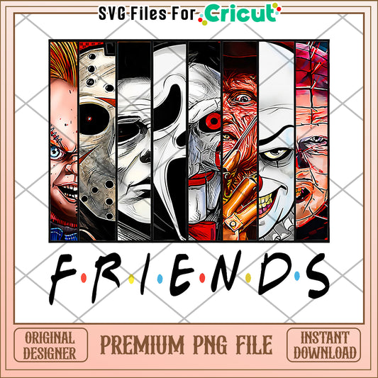 Scary halloween characters png, halloween​ decorations​ png, halloween candy​ png