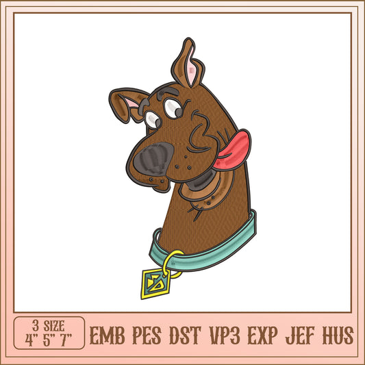 Scooby Doo Embroidery Design