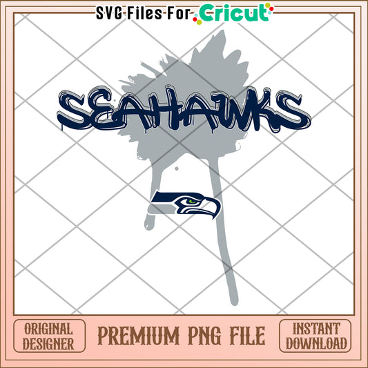 Seahawks PNG design file for Cricut, create custom projects easily