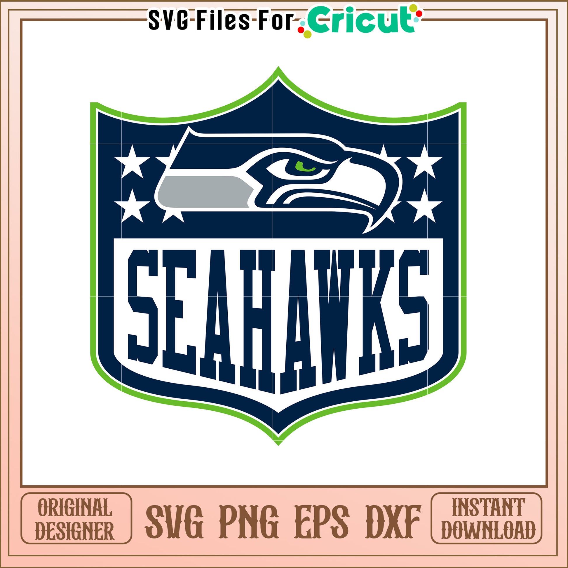 Seahawks SVG Logo Design