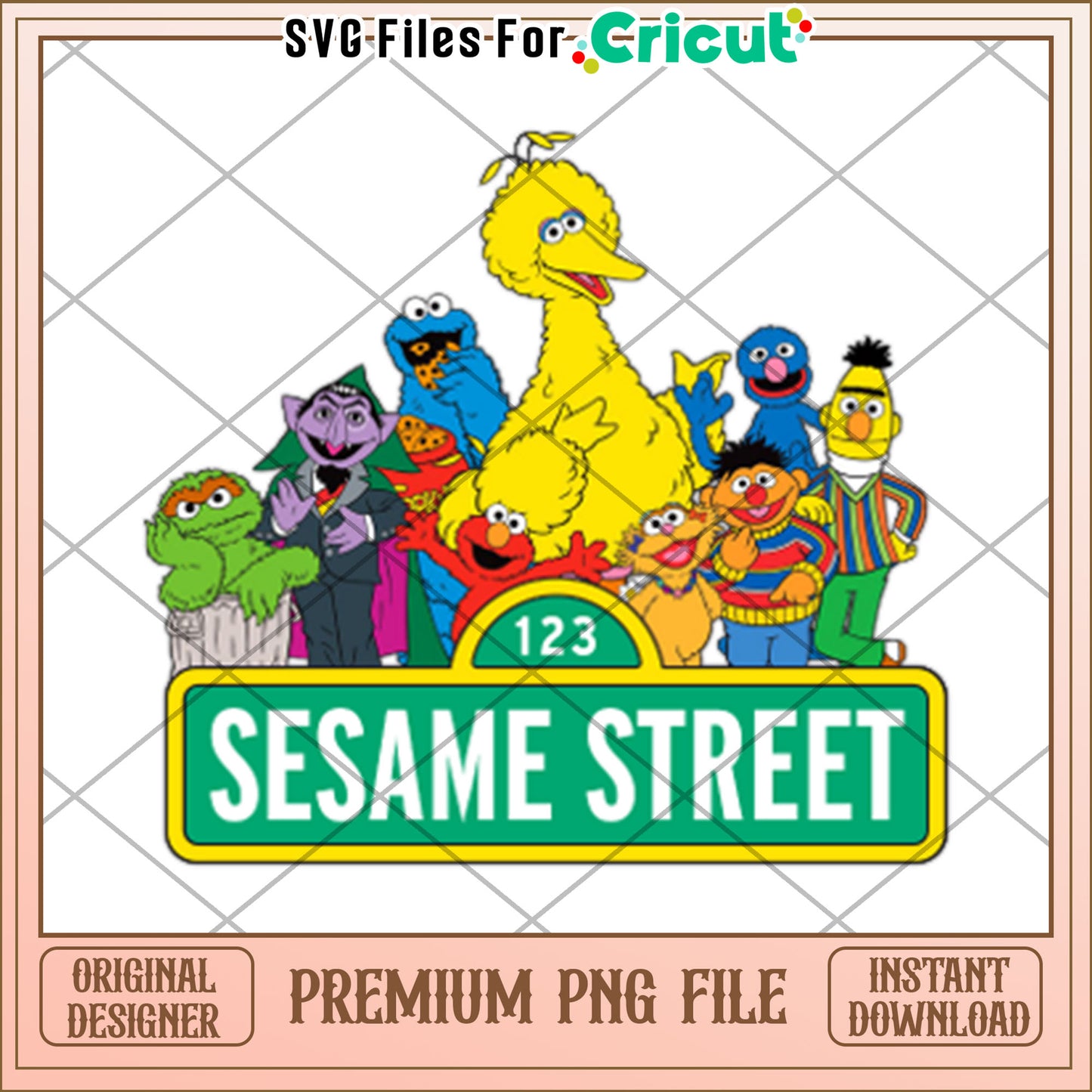 Seasame street characters png, sesame street​ png, sesame workshop​ png
