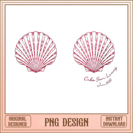 Seashell PNG Design, Beach Clipart, Summer Ocean Shell PNG
