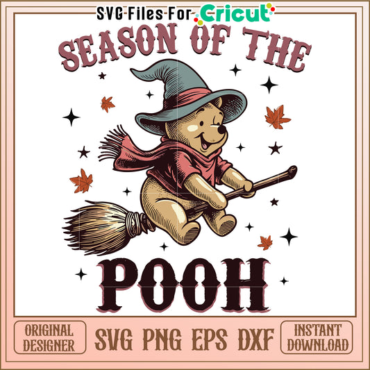 Season of the pooh svg, halloween movies svg, halloween toys svg