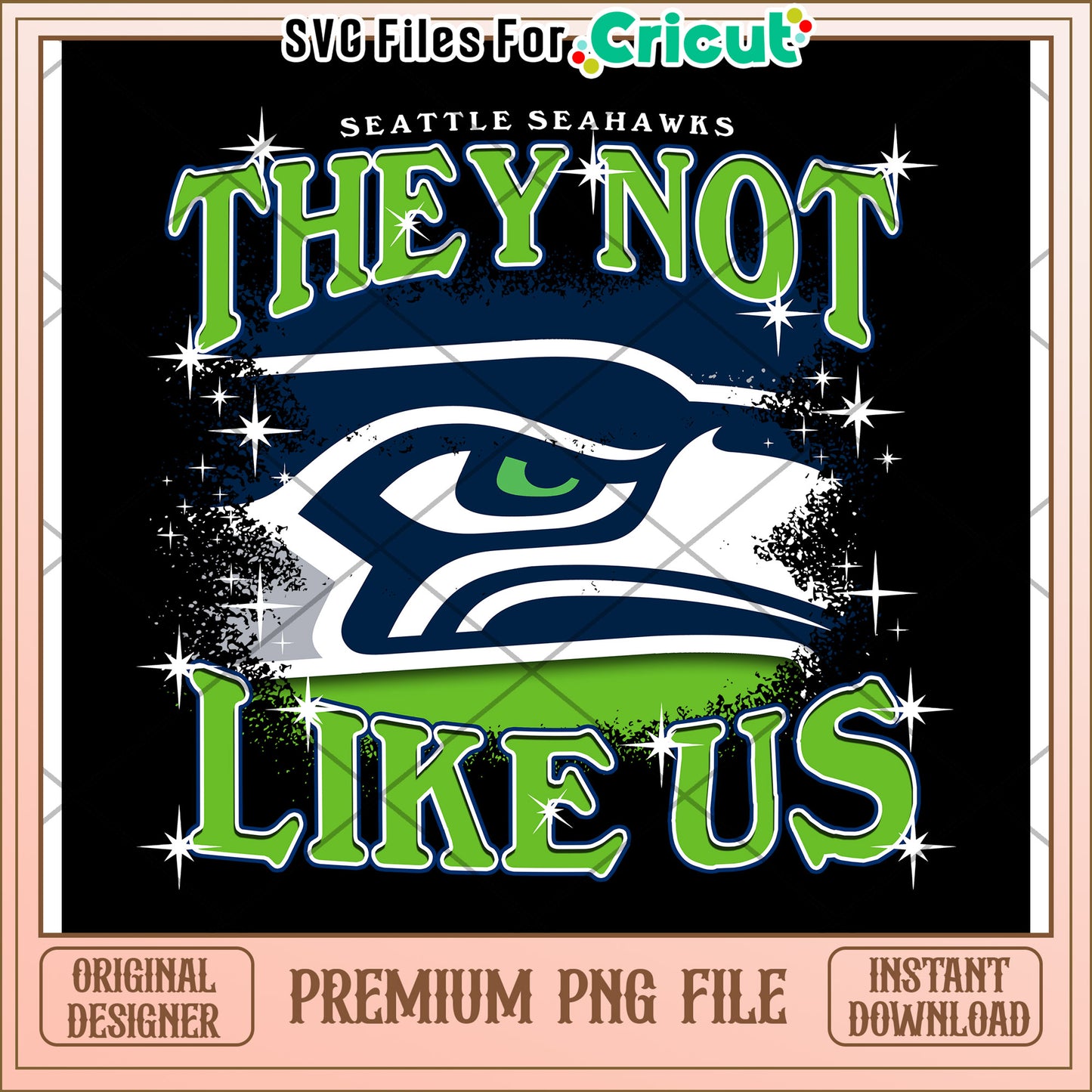 Seattle Seahawks They Not Like Us PNG Design, Perfect for Fans