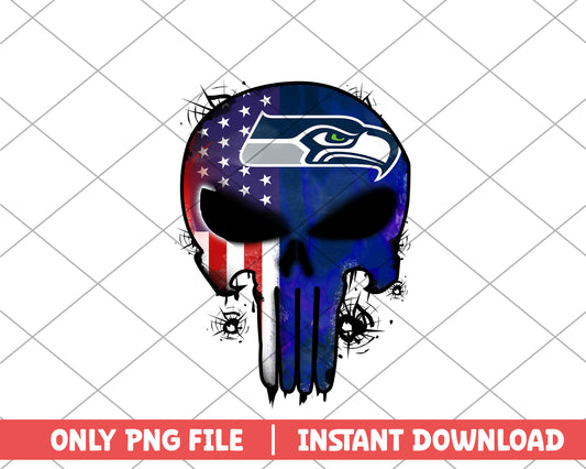 Seattle Seahawks punisher png, Seattle Seahawks png