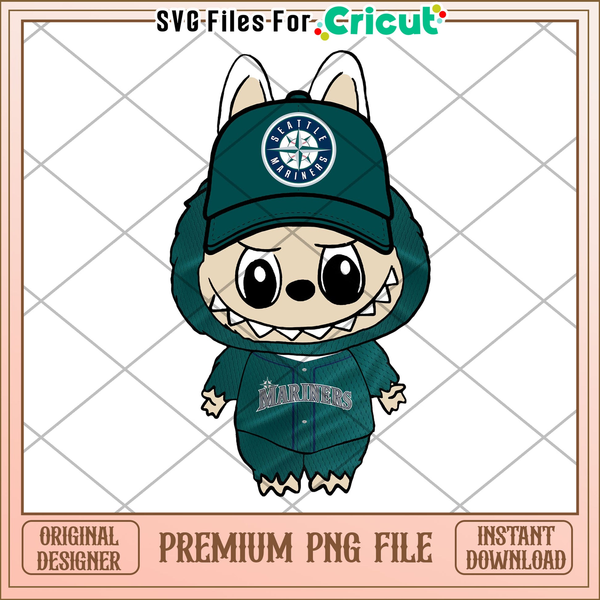 Seattle mariners labubu png, mlb teams png, mlb american png