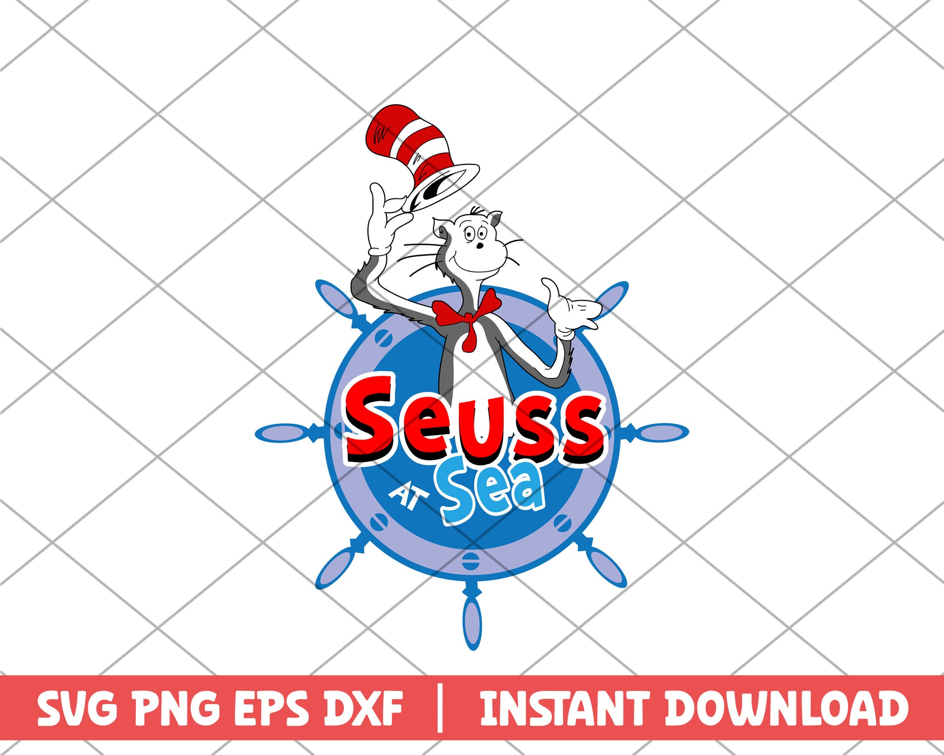 Seuss sea dr seuss svg