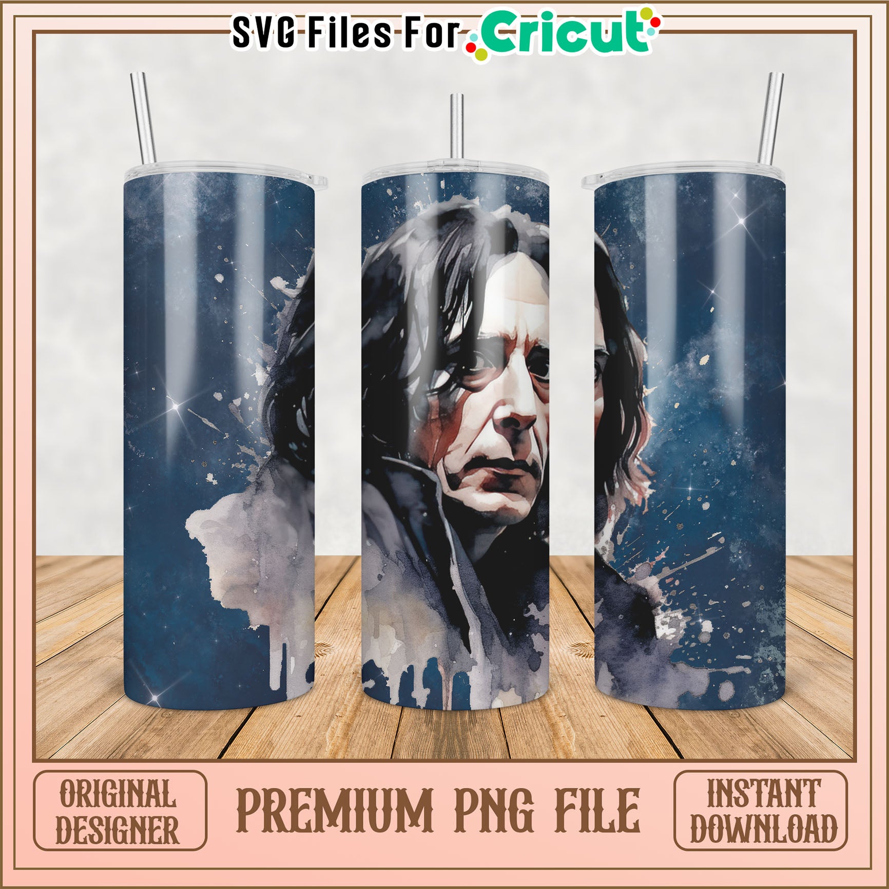 Severus Snape Tumbler PNG