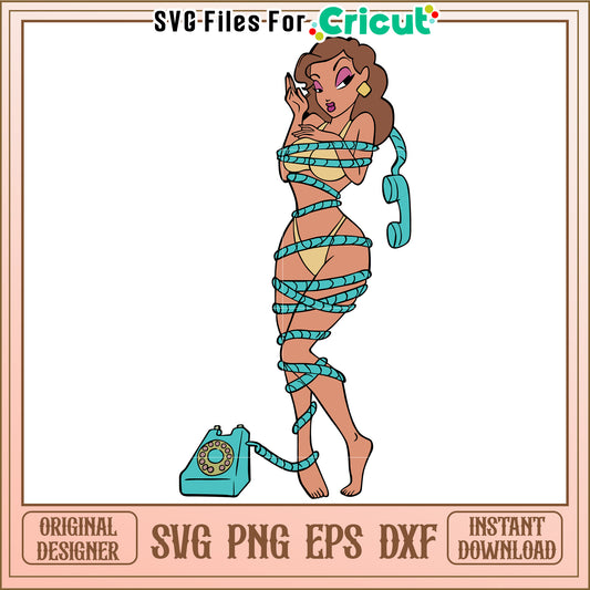 Sexy girl design svg, spanish girl svg, trending svg