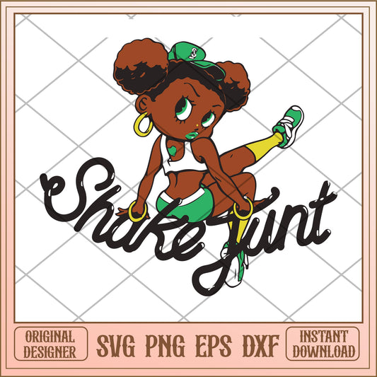 Shake fun svg, Betty Boop characters svg, digital download