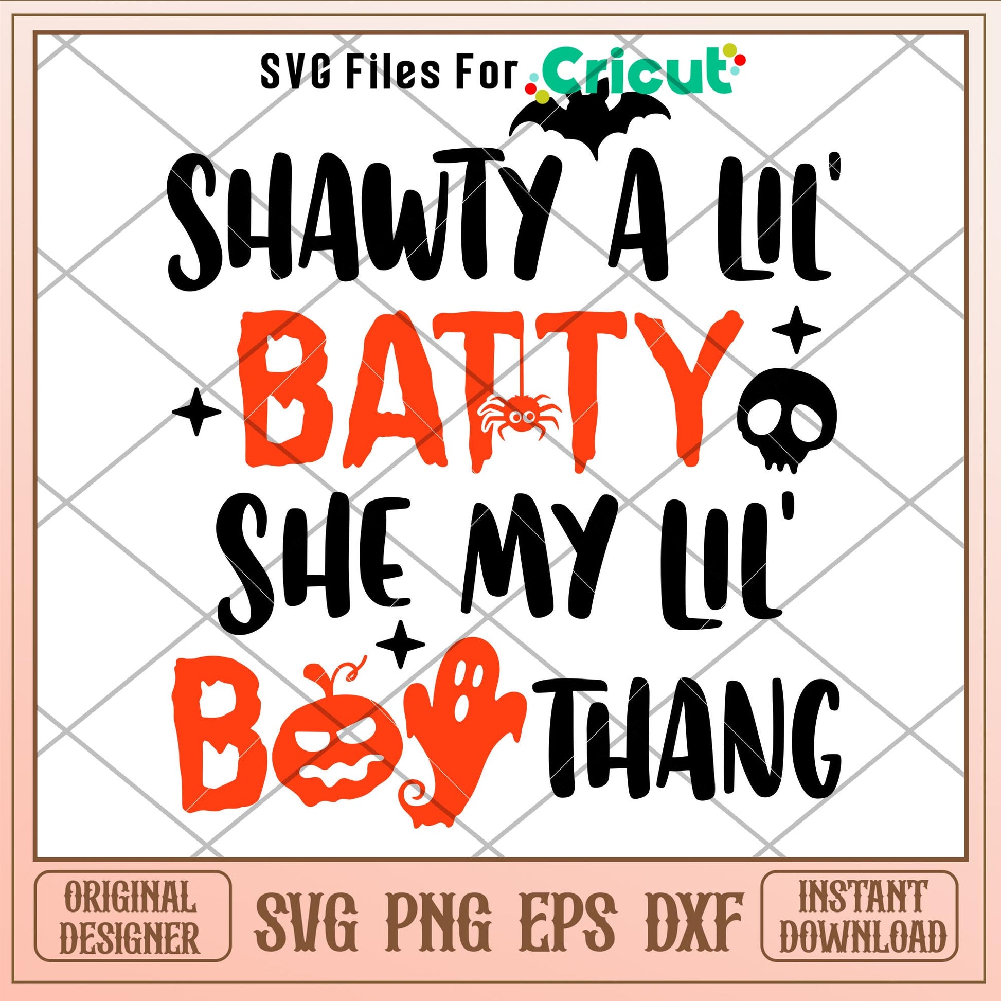 Shawty A Lil Batty, Shawty A Lil Batty Svg