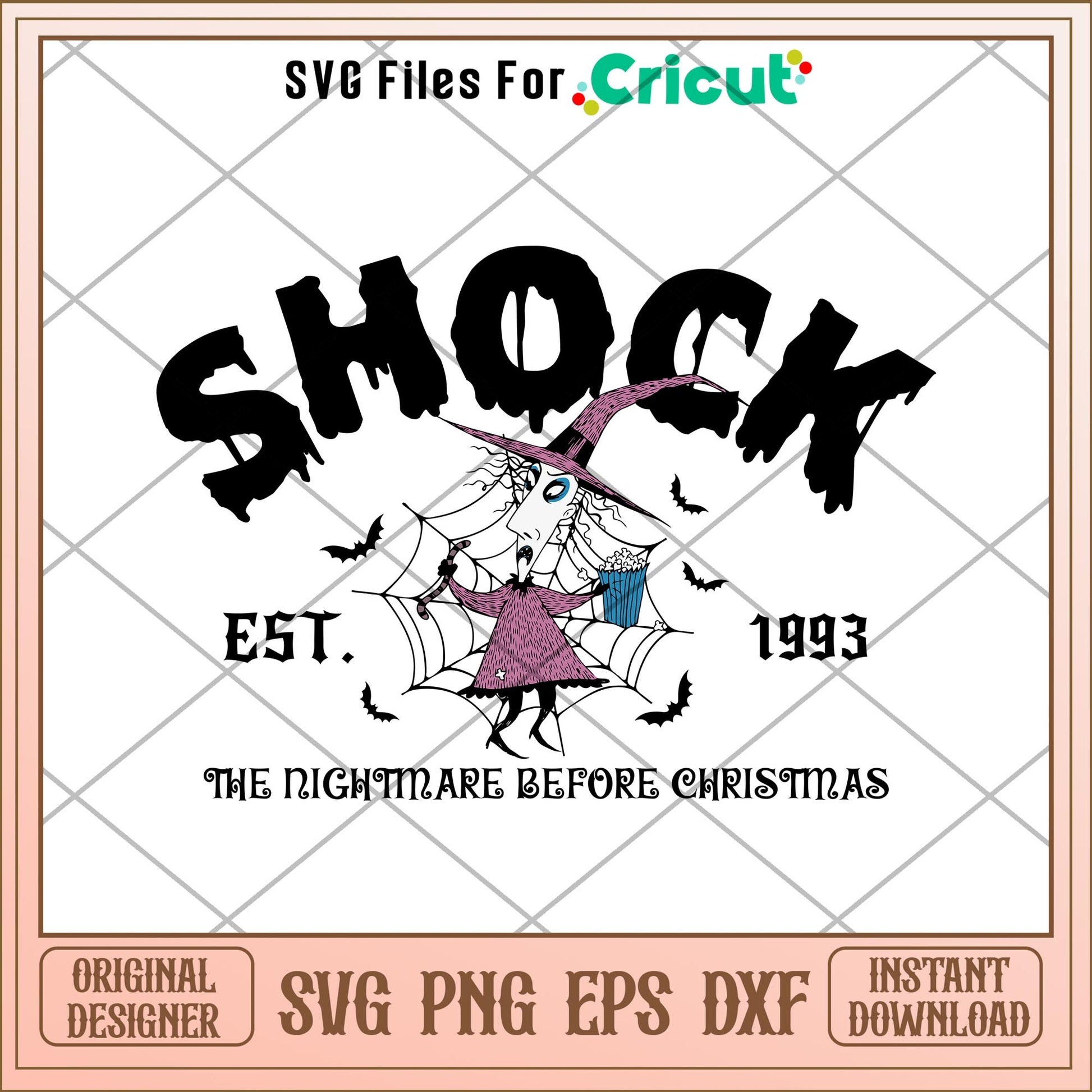 Shock est 1993 The Nightmare Before Christmas svg, Nightmare Before Christmas svg, digital download