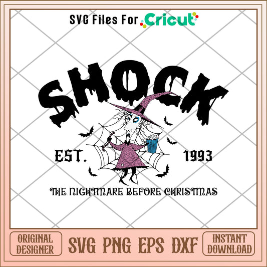 Shock est 1993 The Nightmare Before Christmas svg, Nightmare Before Christmas svg, digital download