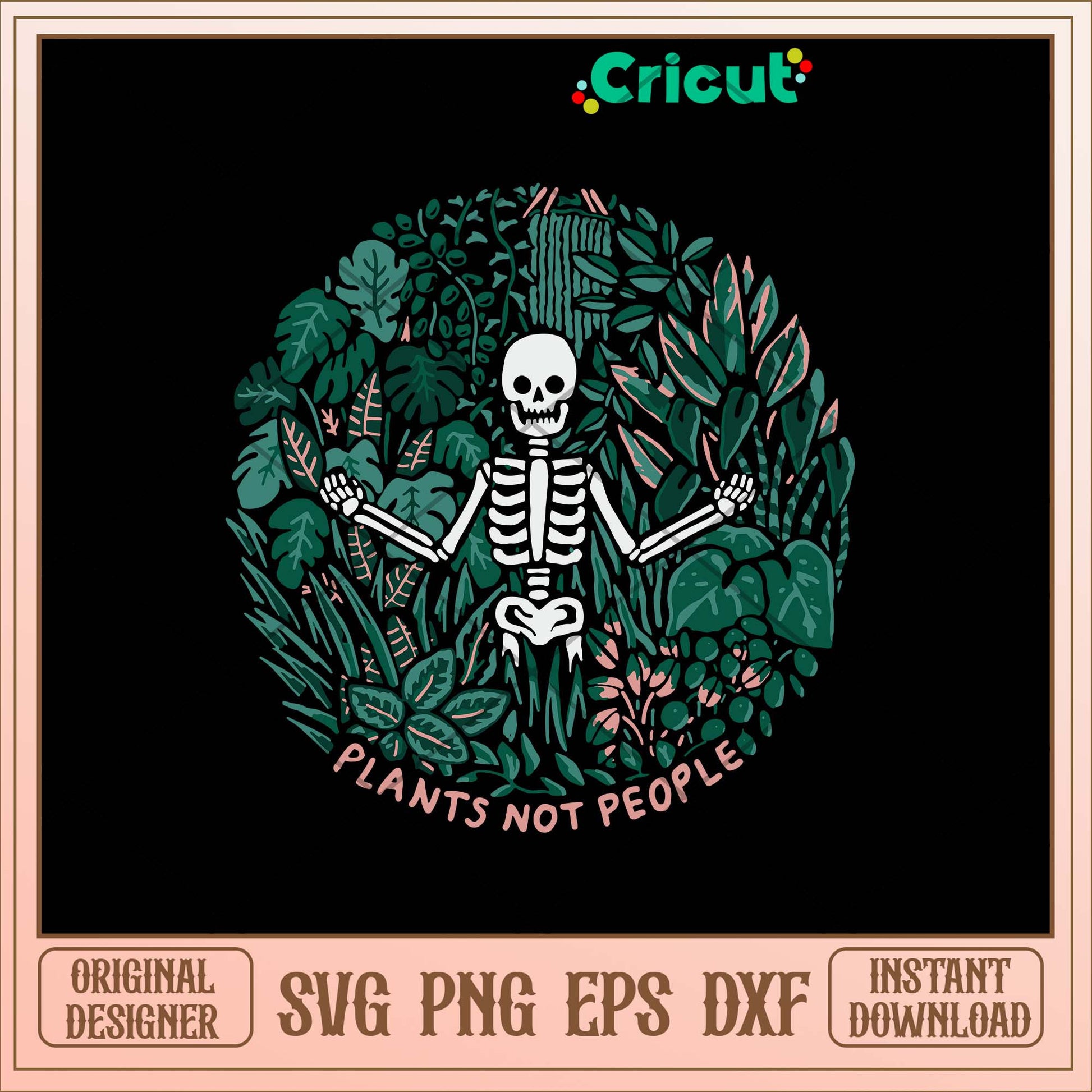 Skeleton Plants Not People Svg, Png Dxf Eps File-Svgfilesforcricut