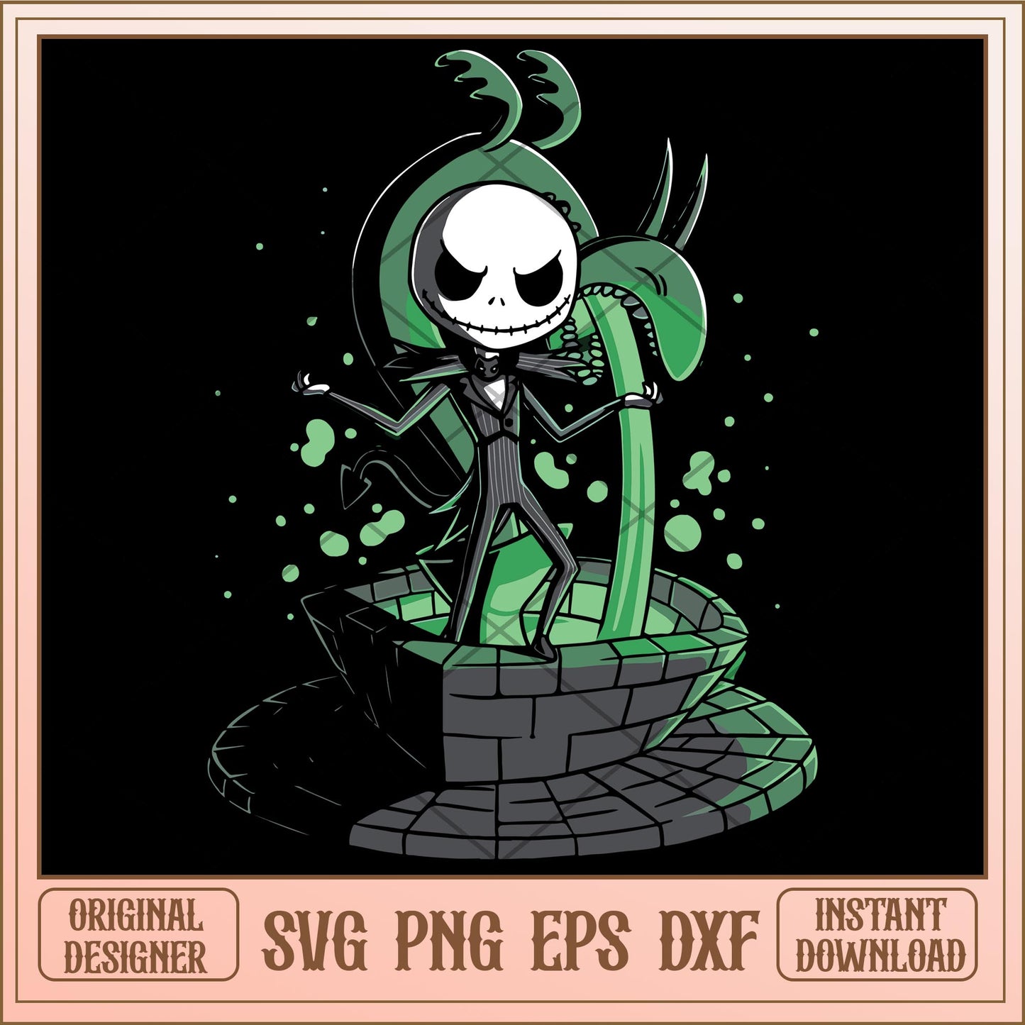 Skellington halloween town svg, The Nightmare Before Christmas Svg, digital download