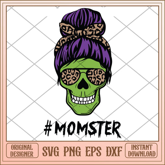 Skull momster svg, Disney characters svg, Digital Download