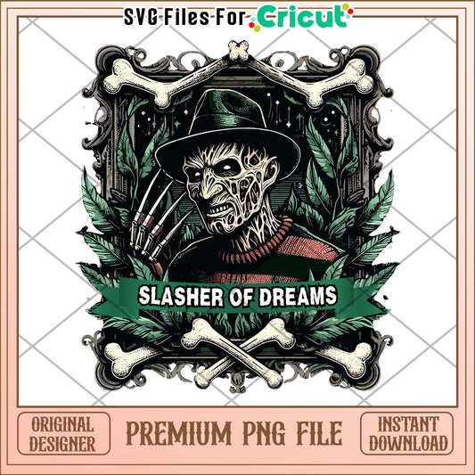 Slasher of dreams png, trick or treat png, halloween movies png