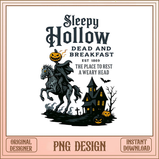Sleepy Hollow Headless Horseman PNG, Halloween PNG, Spooky PNG