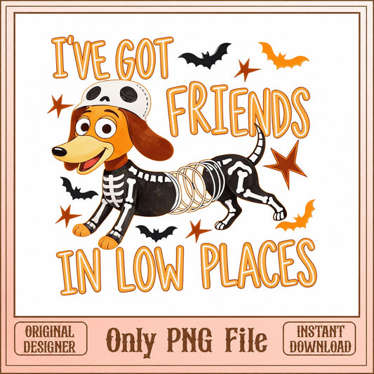 Slinky Dog Halloween SVG, Friends In Low Places, Toy Story PNG