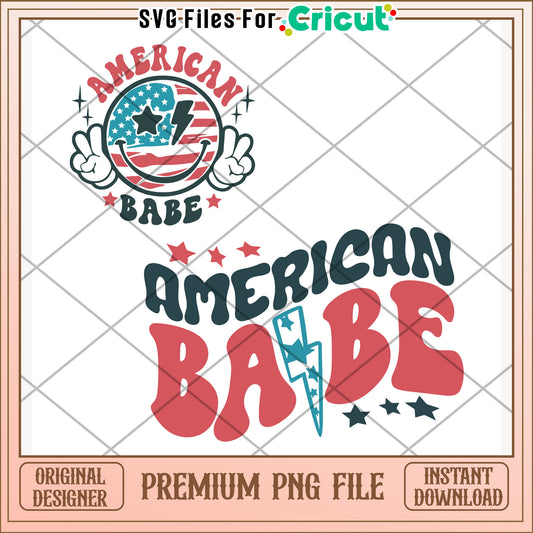 Smile icon american babe png, cheerful graphic png, cute design png