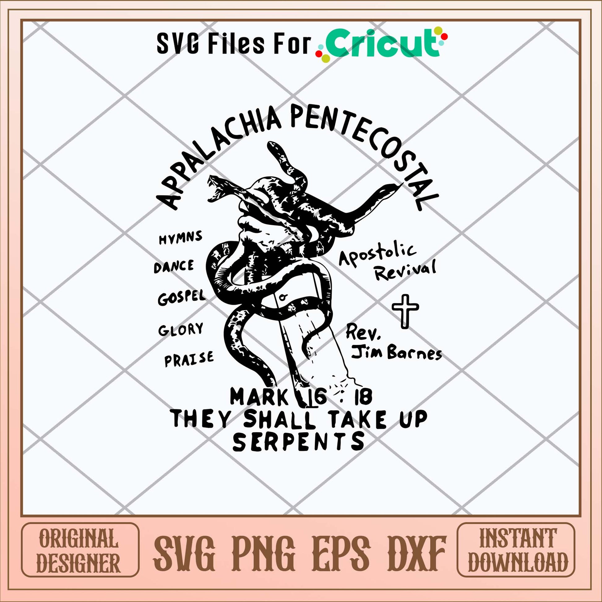 Snake Handling Church Svg, Snake Svg-Svgfilesforcricut