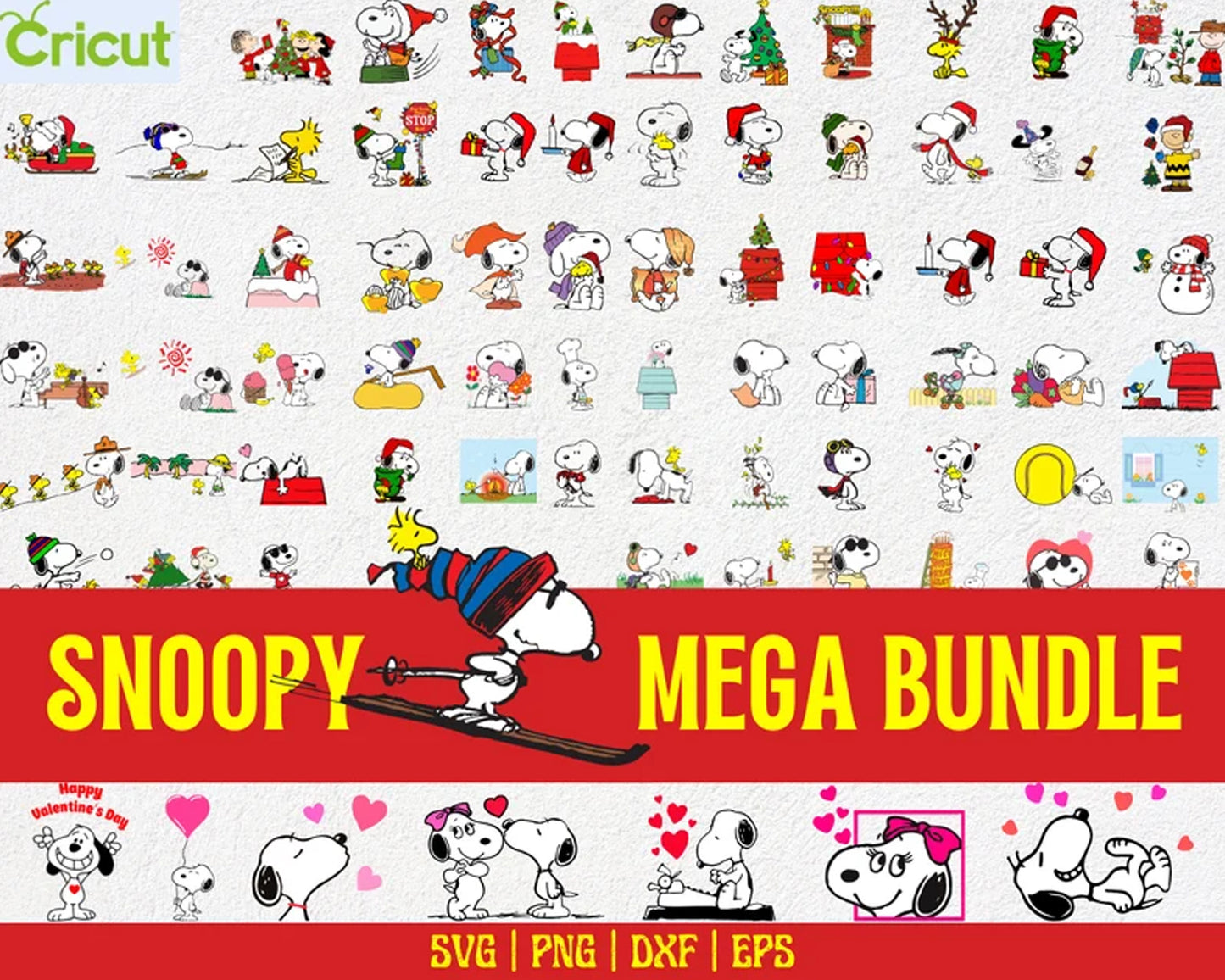 Snoopy design mega SVG Bundle