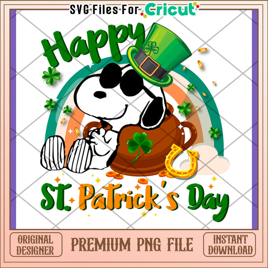 Snoopy St Patricks Day PNG Design