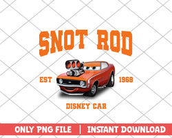 Snot rod character disney car png 
