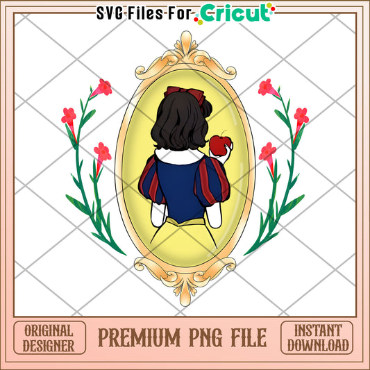 Snow White PNG Premium Apple Design