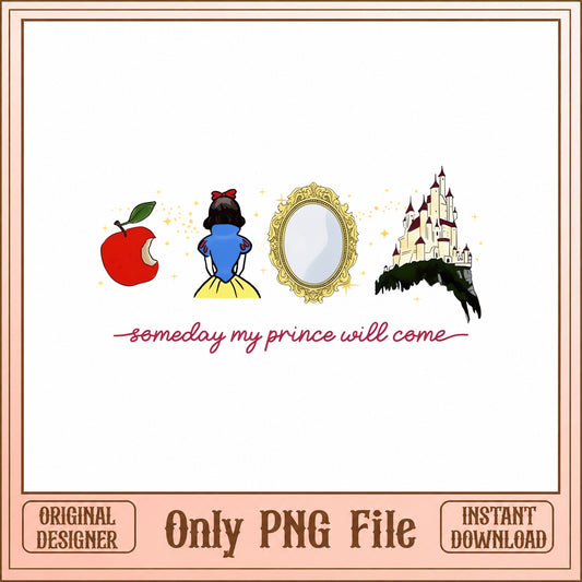 Snow White Princess SVG Bundle, Disney Princess SVG, PNG File