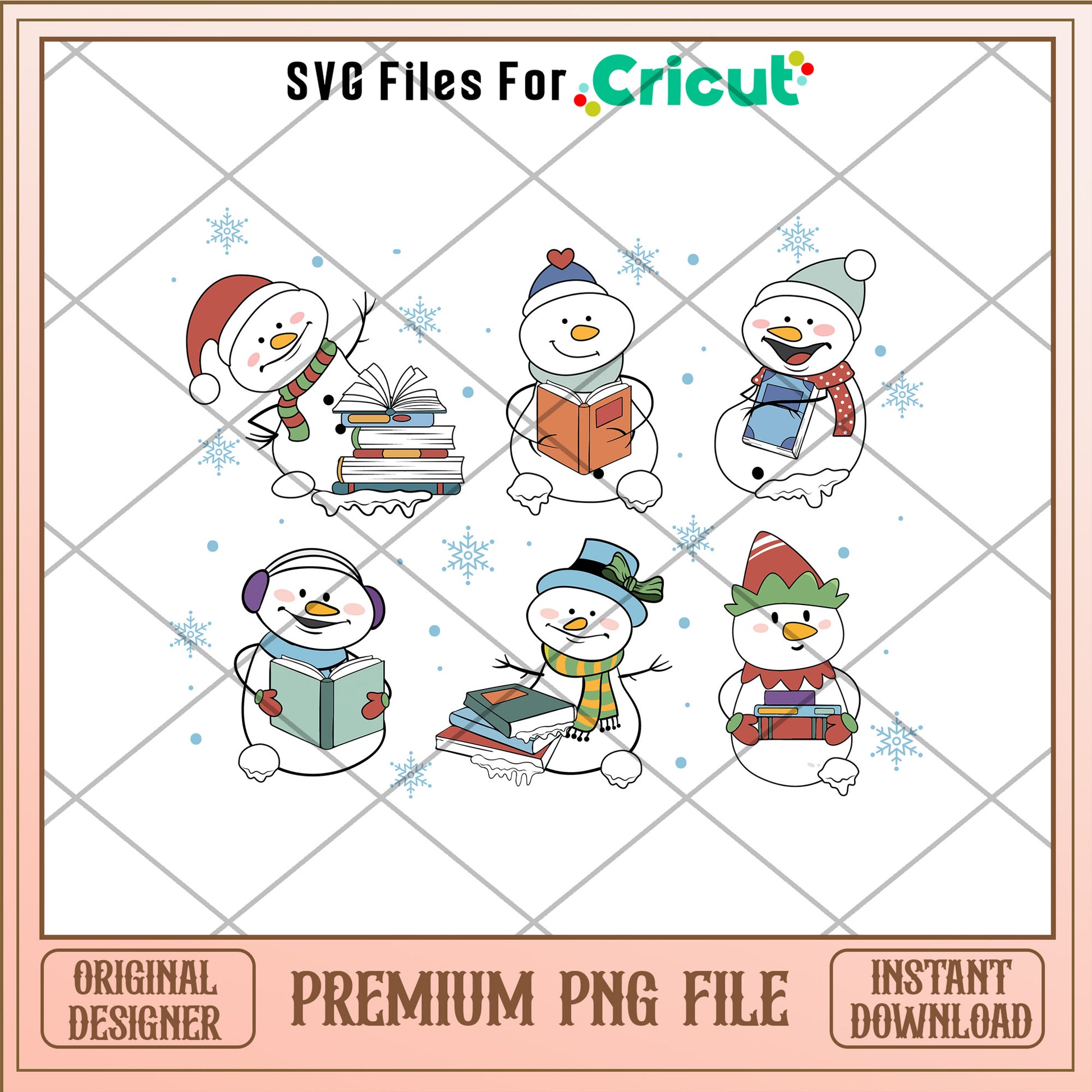 Snow man love reading book png, Snow man png, christmas png