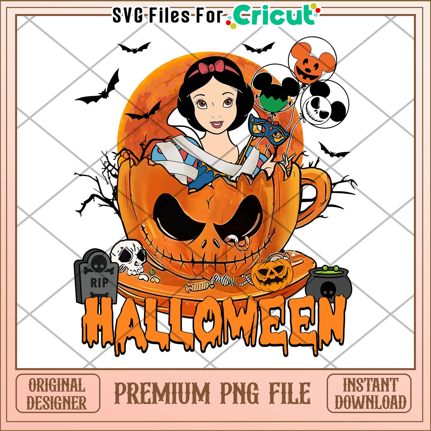 Snow white hallloween png, hallow​​ png, halloween wallpaper​ png