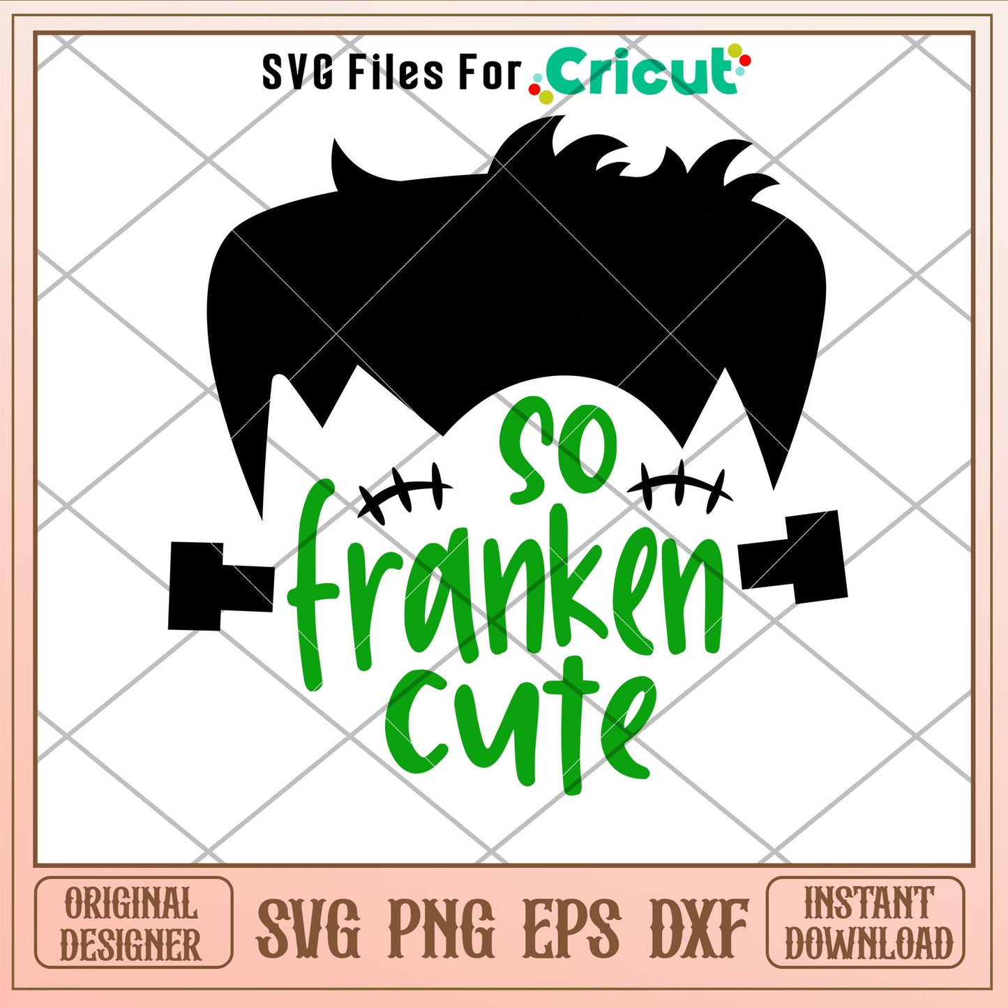 So Franken Cute 1, So Franken Cute Svg