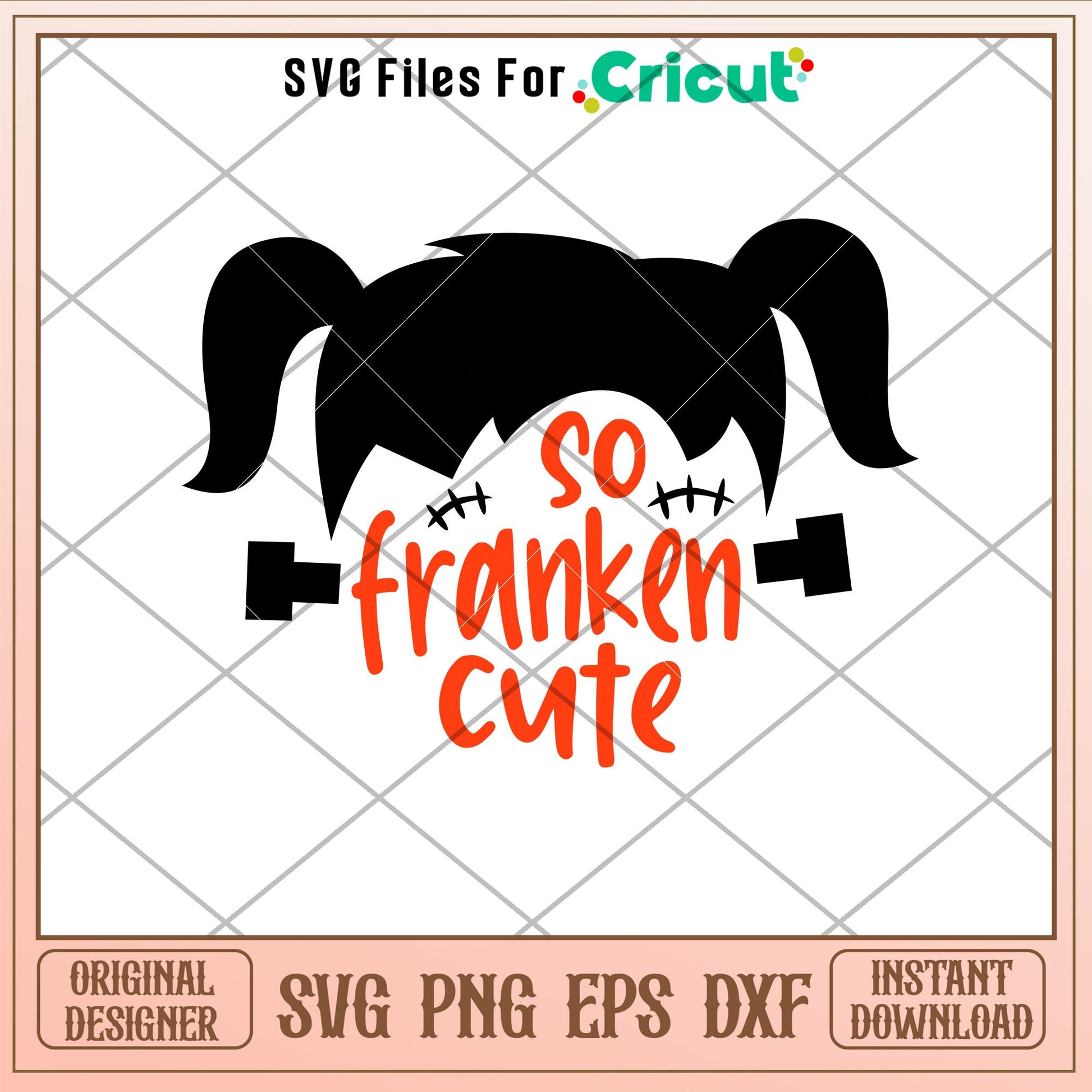 So Franken Cute, So Franken Cute Svg