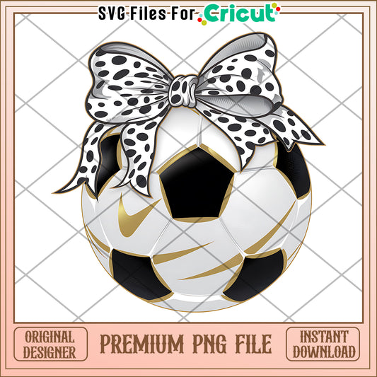 Soccer Ball PNG Design Instant Download