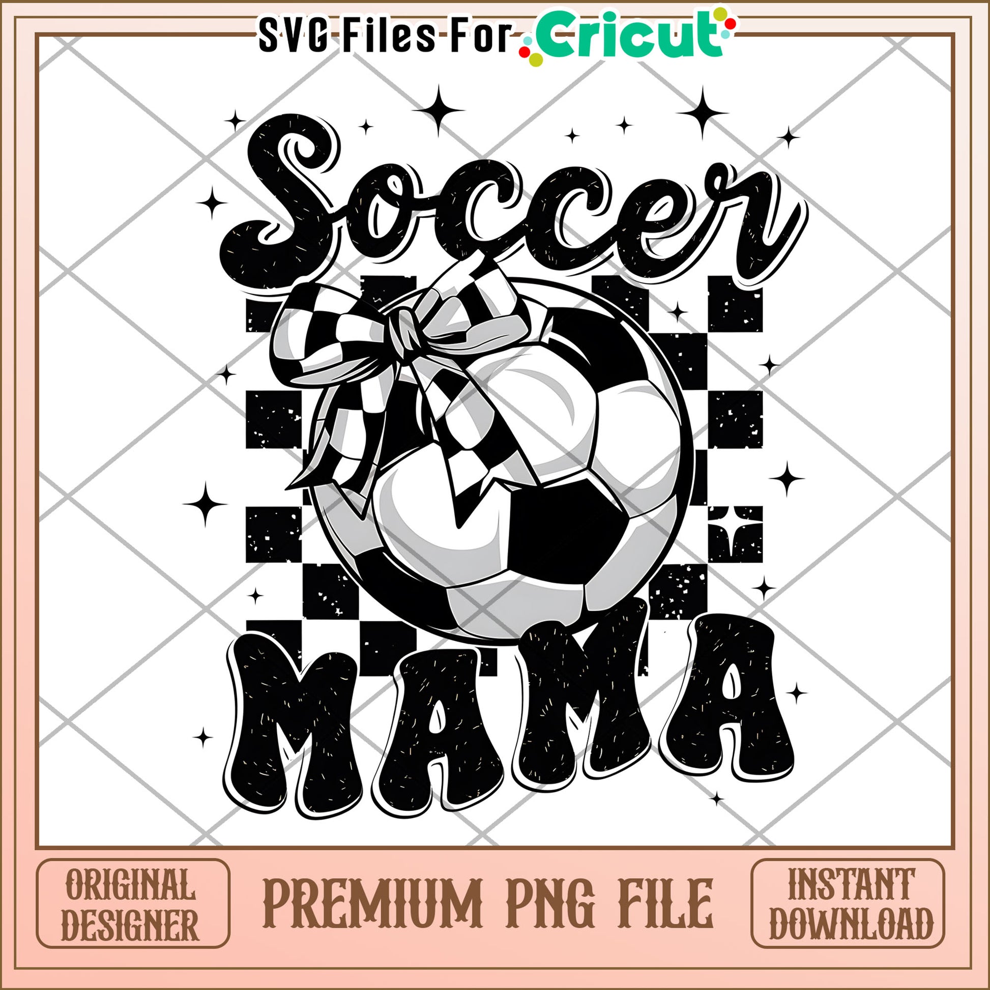 Soccer Mama PNG Design - Instant Download