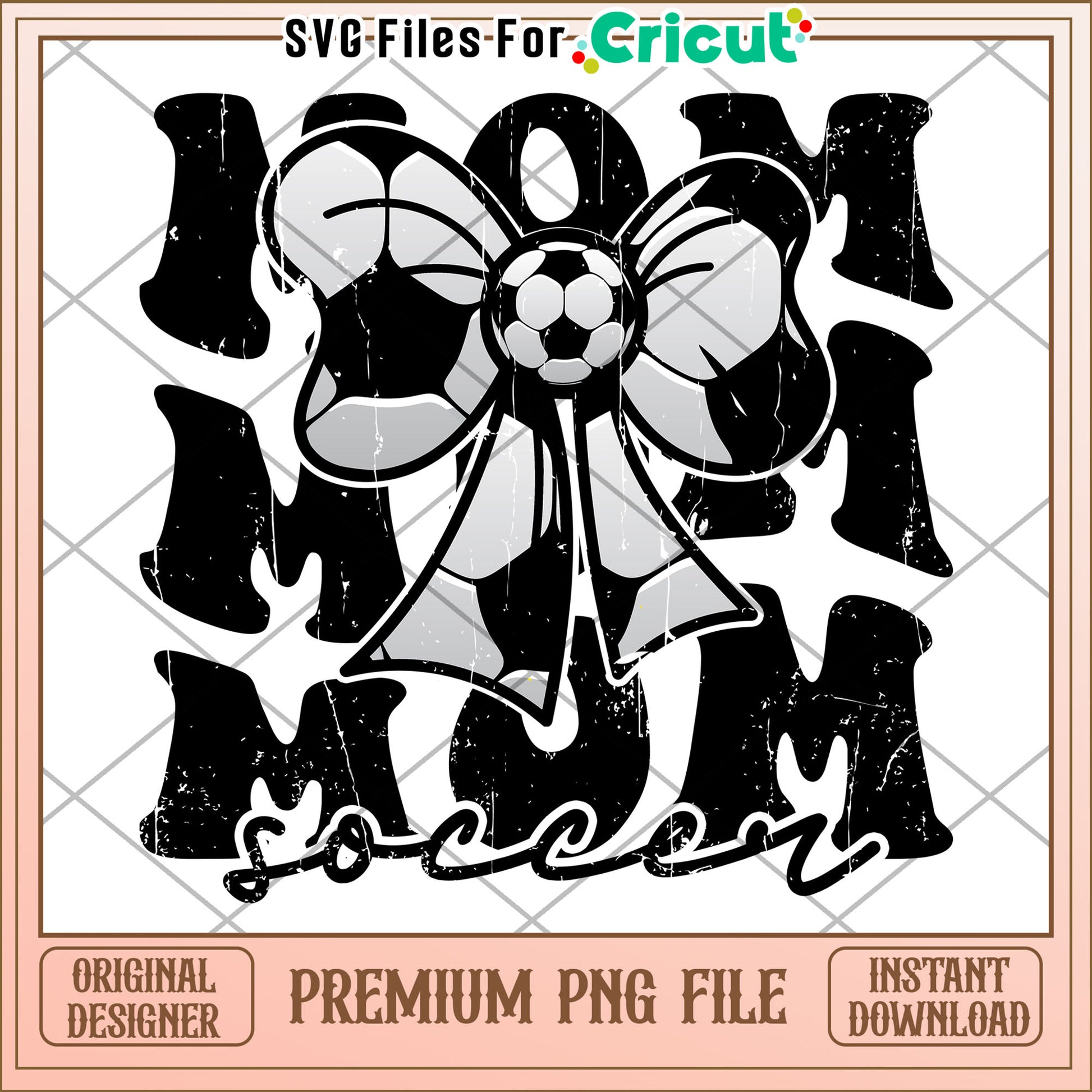 Soccer Mom PNG Design Instant Download