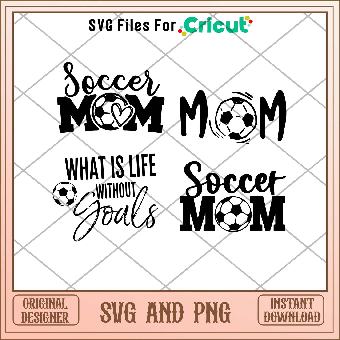 Soccer mom svg bundle, soccer family svg bundle - Svgfileforcricut