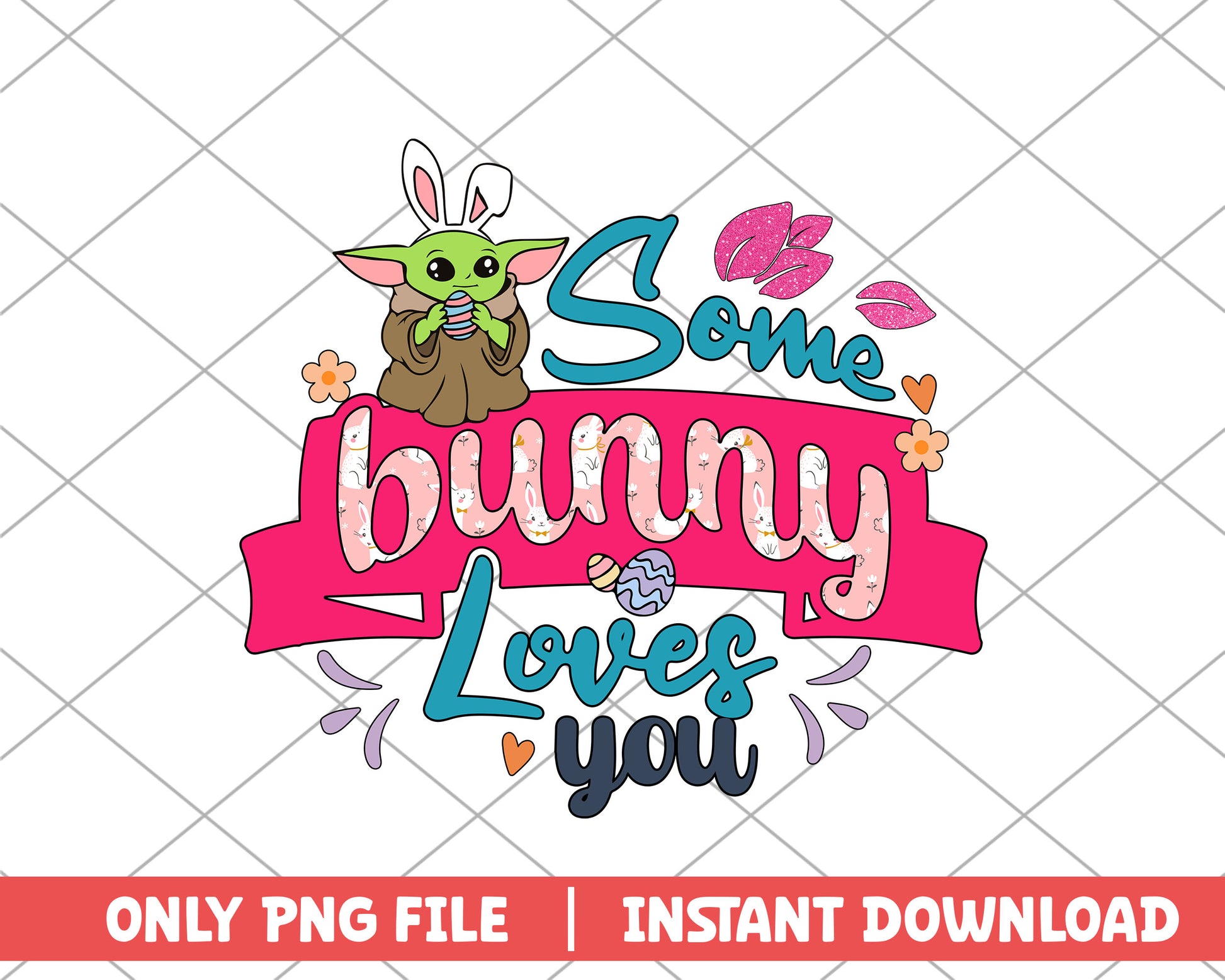 Some bunny love you easter png 